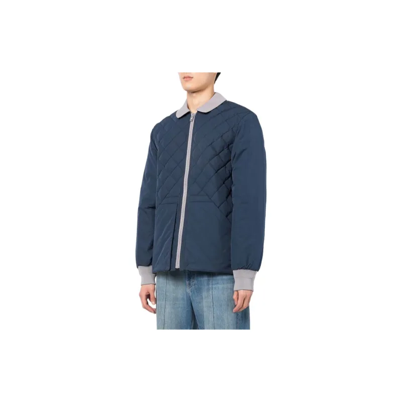 KENZO Two tone Diamond quilt Jacket-2
