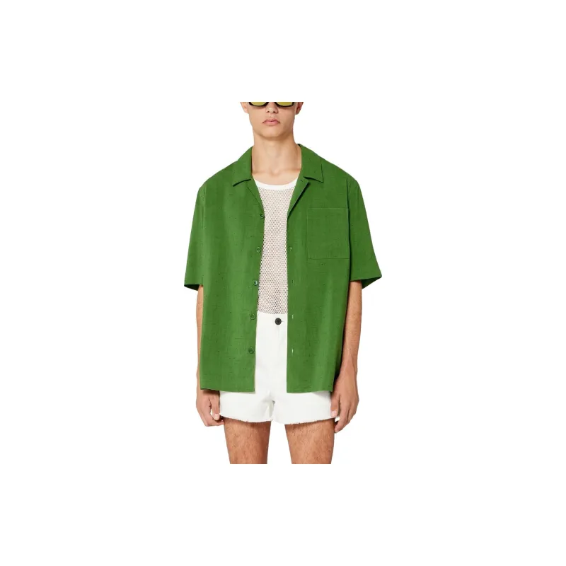 Ami Camp Collar Shirt-2