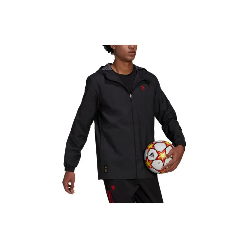 Adidas MANCHESTER UNITED THEATRE OF DREAMS Jacket Men's Black-3
