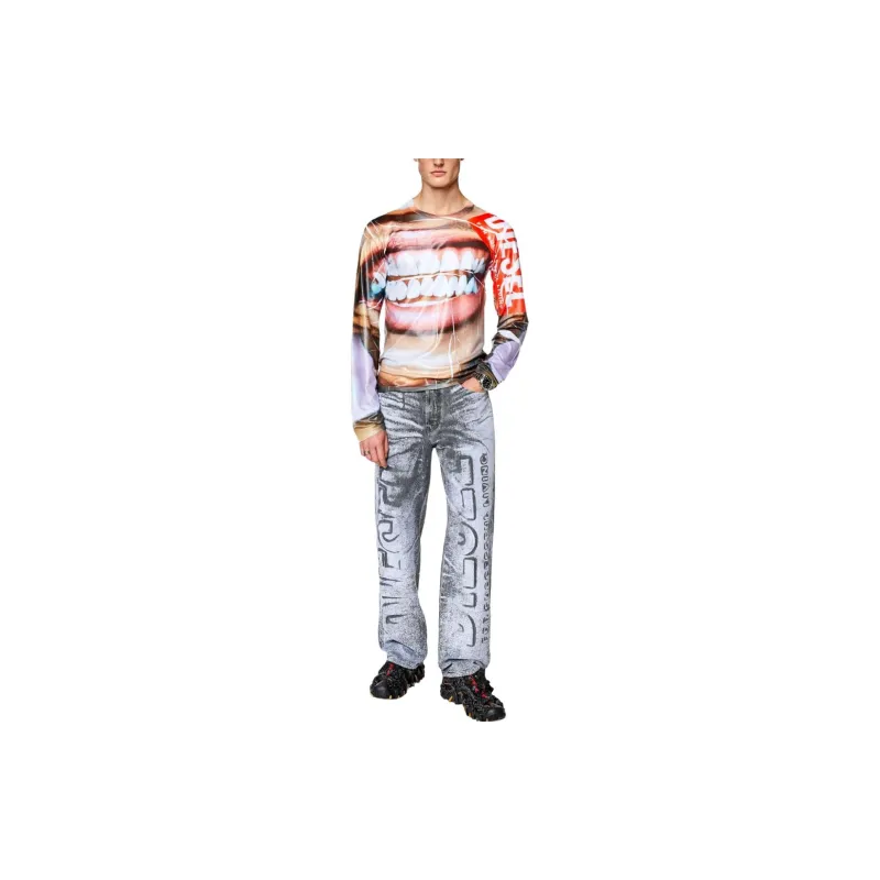 DIESEL 2010 D Macs 007T5 Straight leg Jeans-3