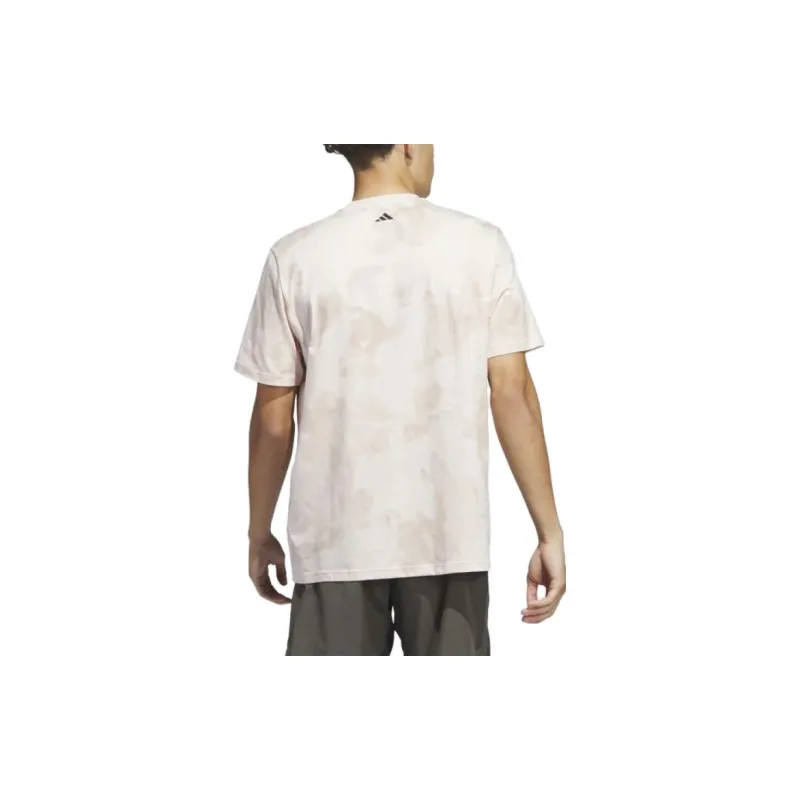 Adidas T Shirts Men Beige-3