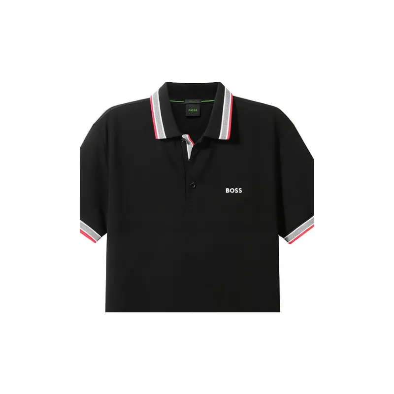 HUGO BOSS Polo Shirt Men's Dark Black-5