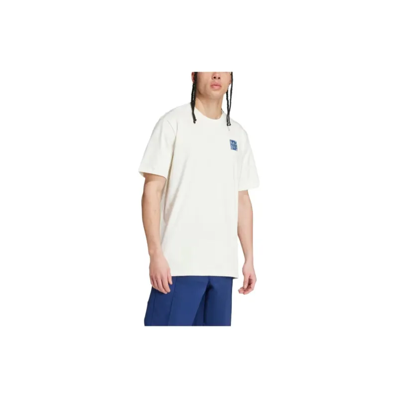 Adidas Ajax Amsterdam T-Shirts Men Ecru-3