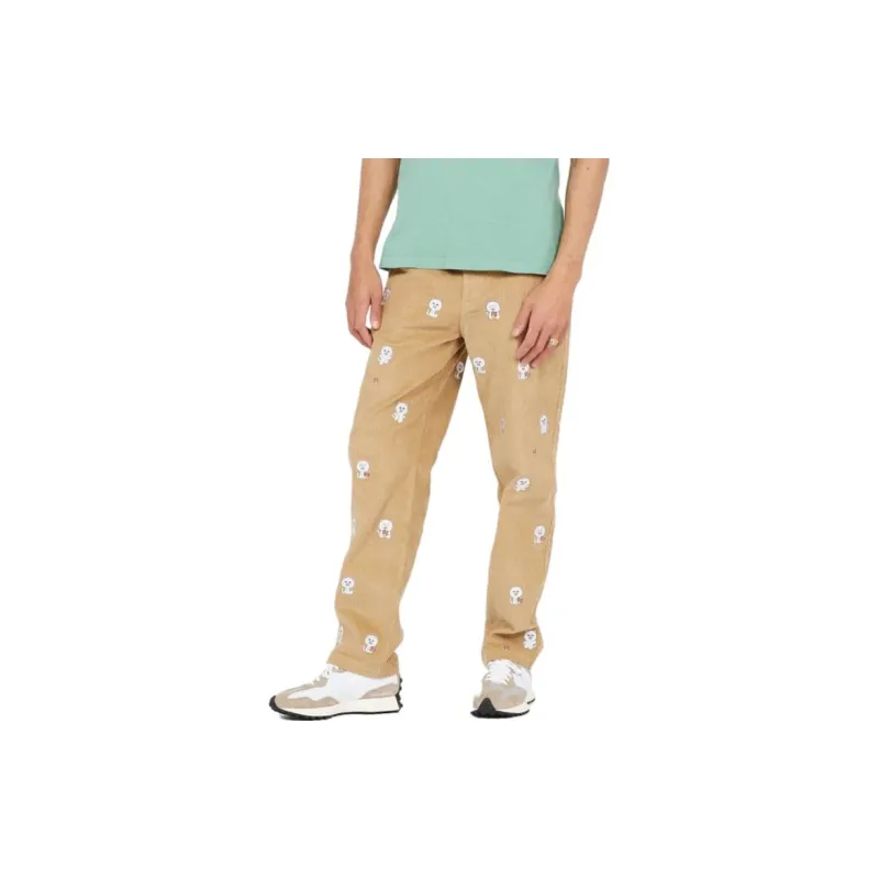 RIPNDIP Casual Pants Men Brown-3