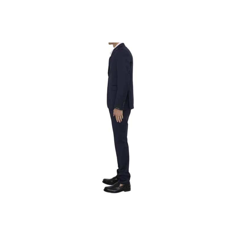 Tagliatore Business Suits Men's Blue-2