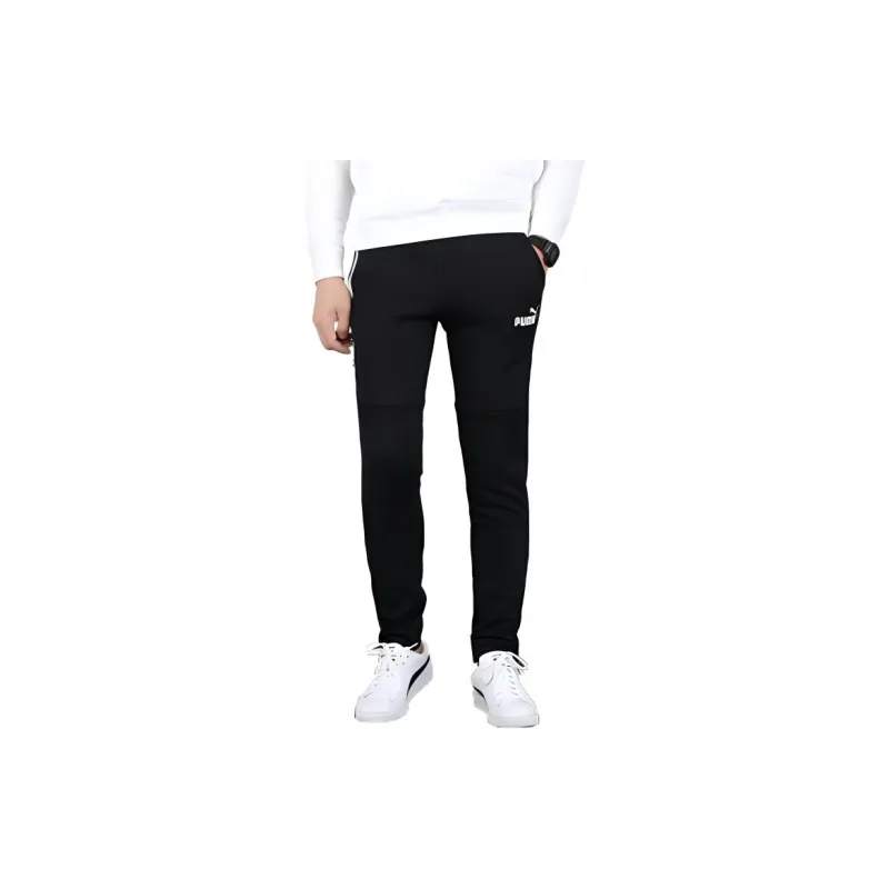 PUMA Casual Pants Men Black-3