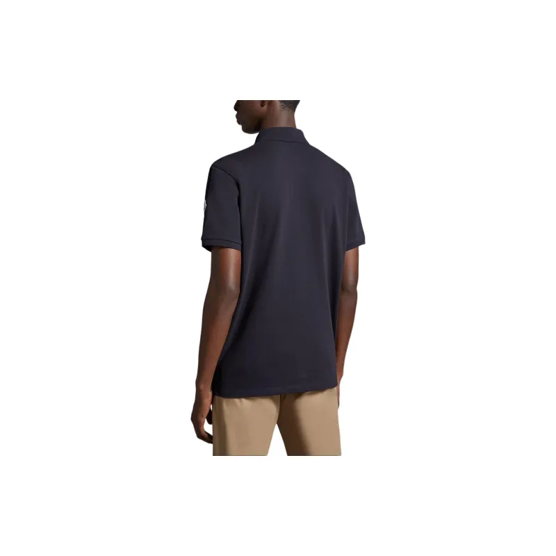 Moncler Polo Shirt Men's Dark Blue-1