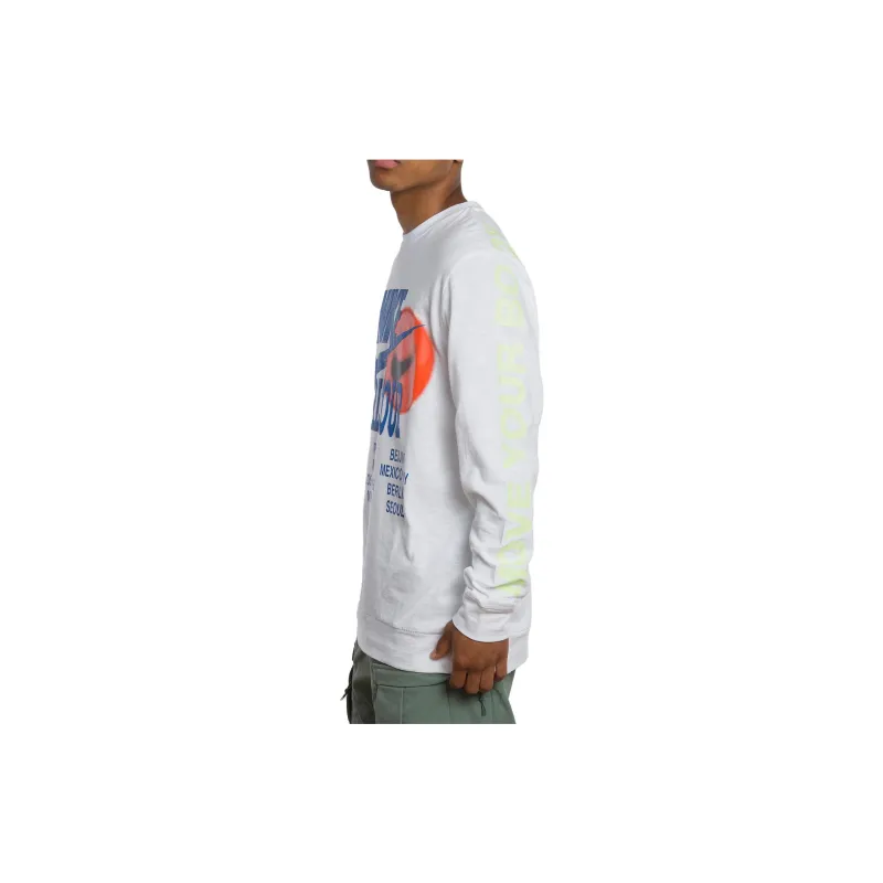 Nike T Shirts Men White-1