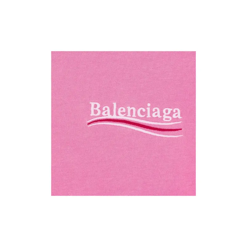 Balenciaga T Shirt Loose Fit Unisex Pink-2