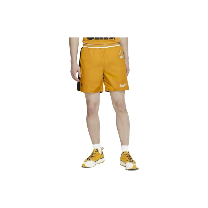 Nike Casual Shorts Men Yellow-2