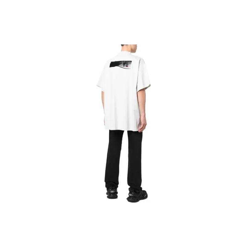 Balenciaga Gaffer Logo Large Fit T Shirt-2