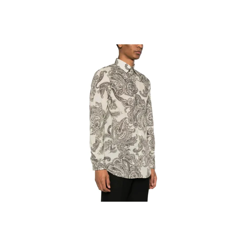 ETRO Paisley Print Long Sleeved Shirt-1