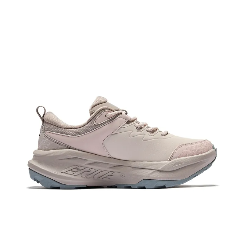 Erke Height Increasing Coverage Low-Top Casual Shoes Women's Light Pink-1