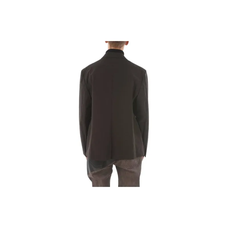 Bottega Veneta Business Suits Coats Men's Brown-3
