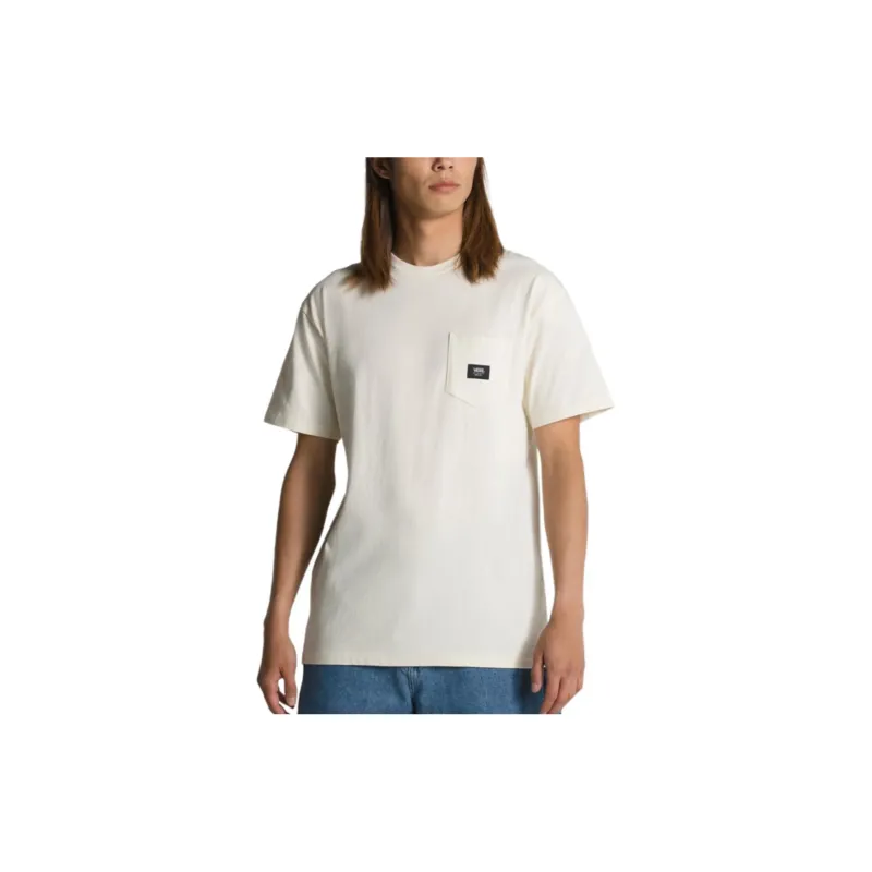 Vans T-Shirts Men Beige-4