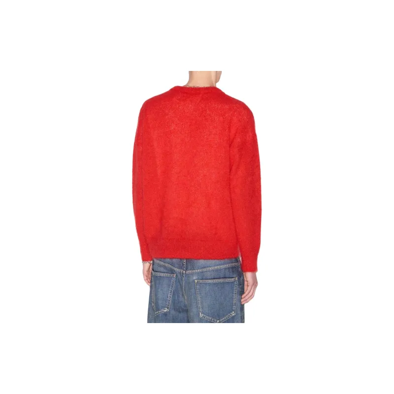 ISABEL MARANT Drany Logo Intarsia Knitted Jumper-1