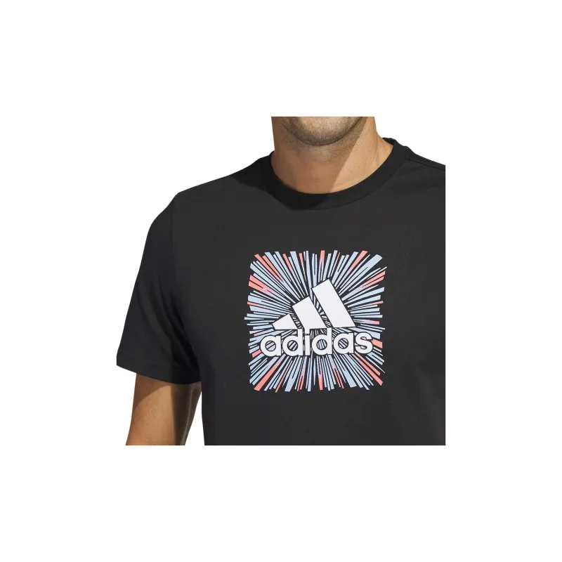 Adidas T Shirts Men Black-4