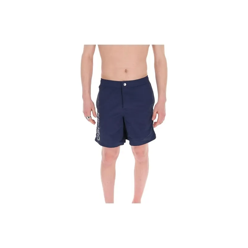 KENZO Letter Logo Casual Shorts Men Dark Blue-4
