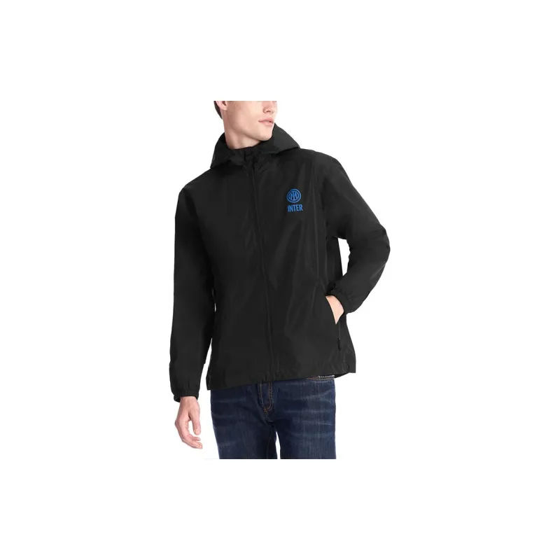 F.C. Internazionale Milano IM WORLD CREST JACKET Jackets Coats Men's Black-2