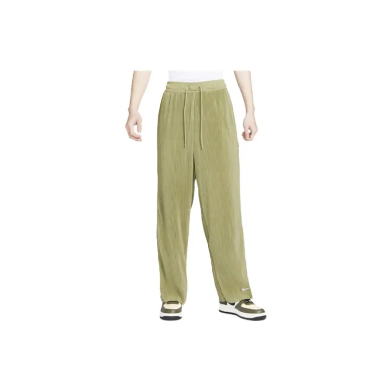 Nike Knitted Sweatpants Men Olive Green-2