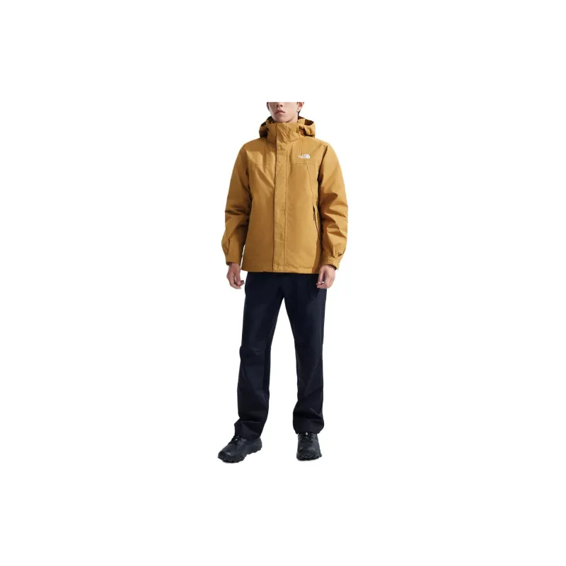 THE NORTH FACE City Outdoor Collection Windbreaker Jackets Unisex Brown-1