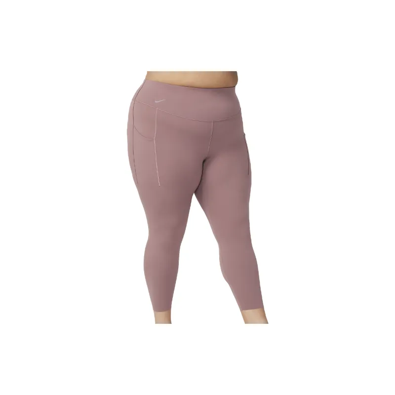 Nike Universa Women's Medium-Support High-Waisted 7/8 Leggings With Pockets Plus Size-1