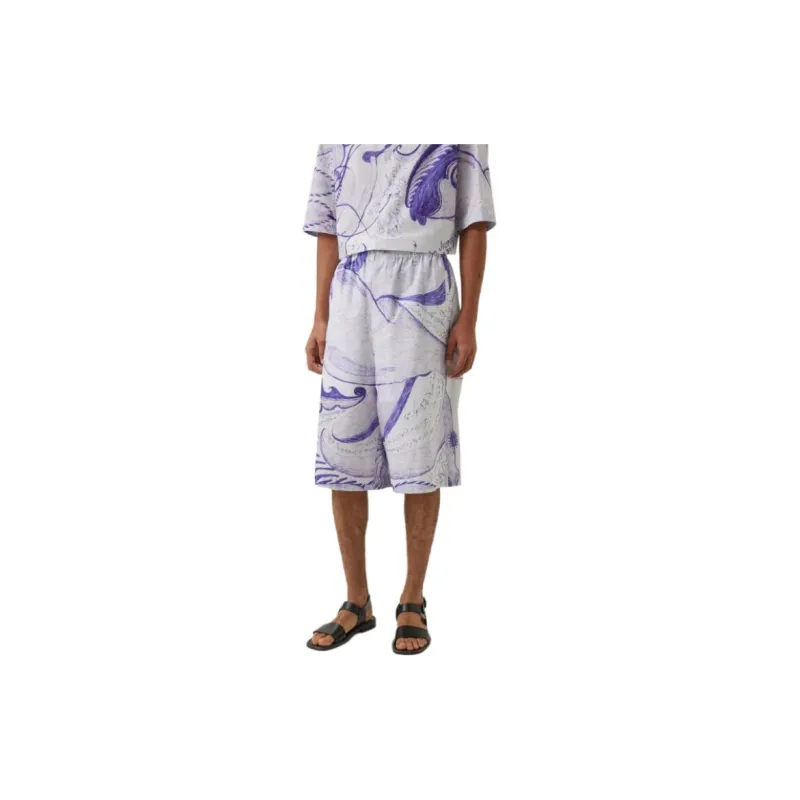 Lemaire Angkasapura Bermuda Shorts Casual Shorts Unisex Blue-6