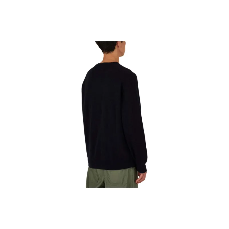 Beams Sweaters Men Marine Blue-4