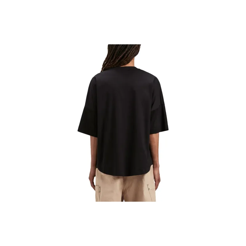 PALM ANGELS Logo Embroidered Cotton T Shirt-3