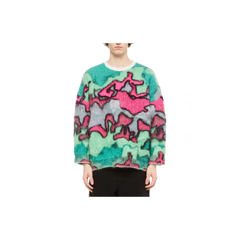 LOEWE Camouflage Sweater-3