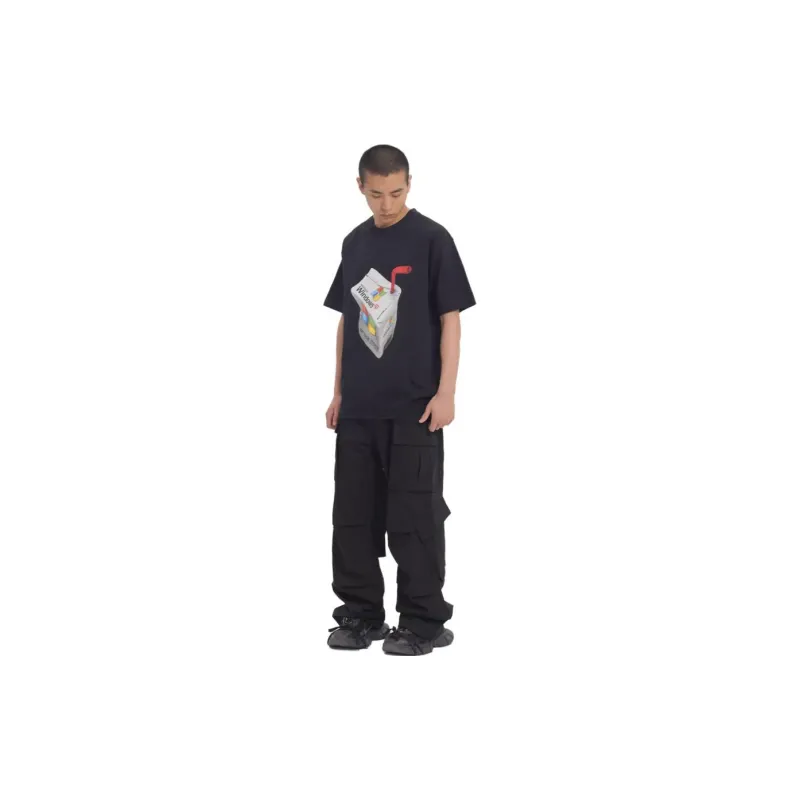 SDSL T Shirts Unisex Black-5