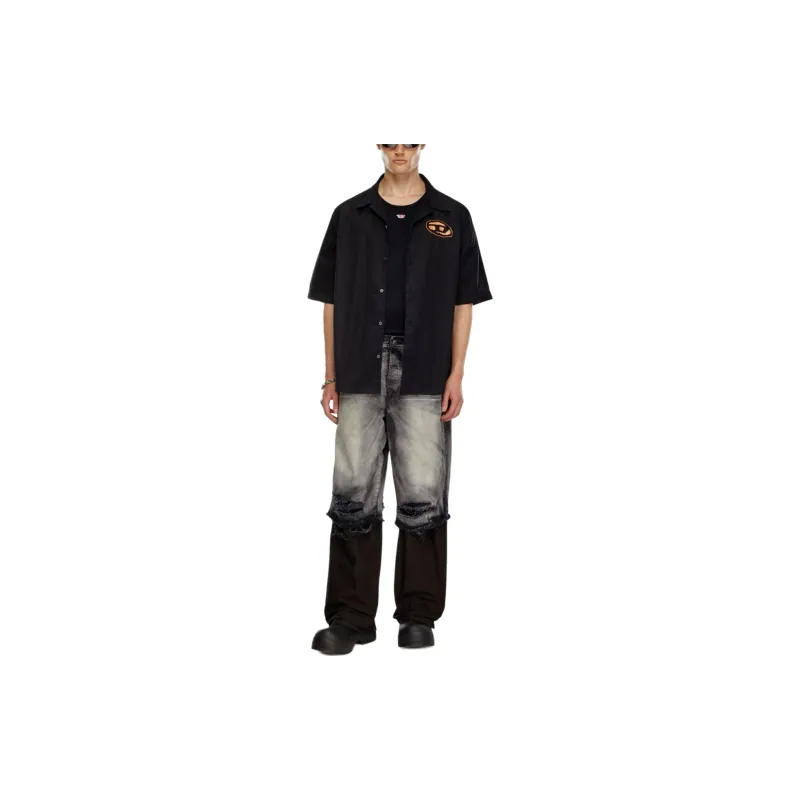 DIESEL S Stan Bleach Shirt-1