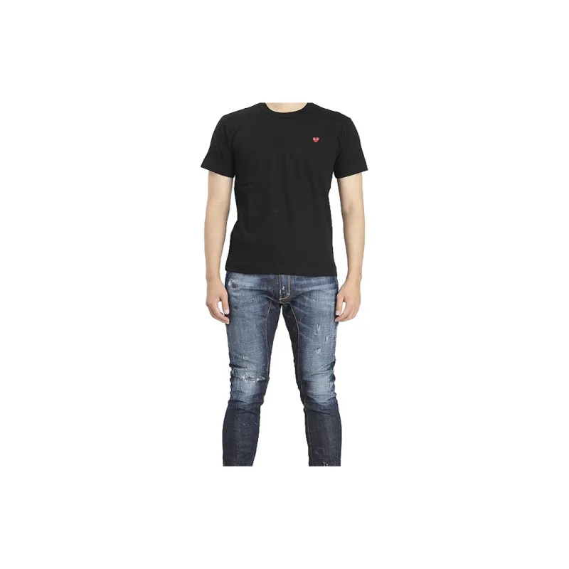 CDG Play Small Heart T Shirt-2