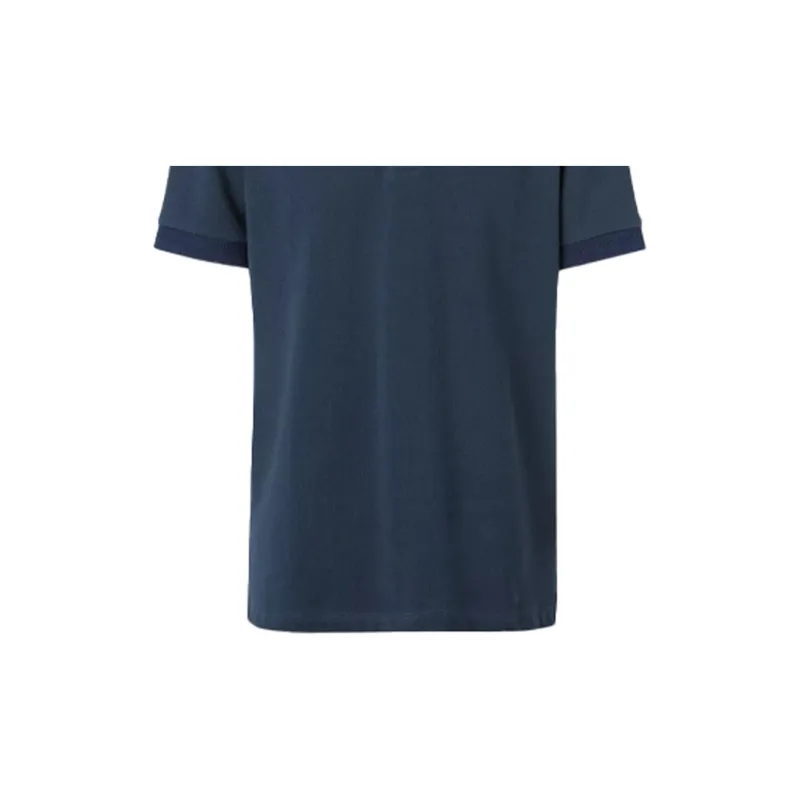 Burberry Polo Shirts Men Navy-5
