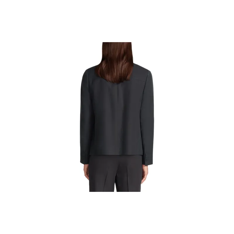 DIOR Logo Detailed Zip Up Jacket-3