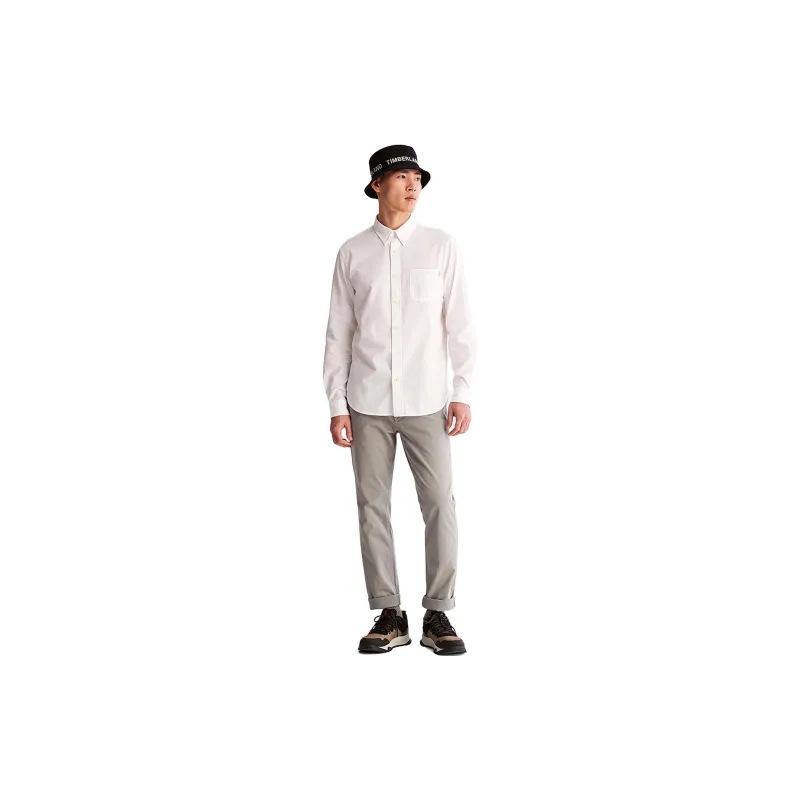 Timberland Shirts Men White-2
