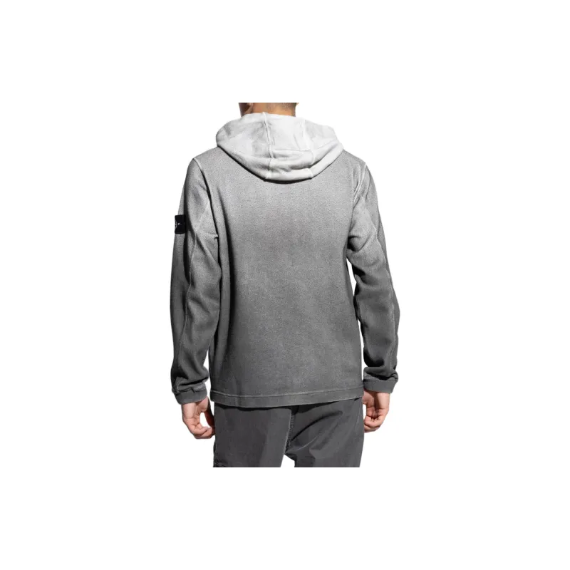STONE ISLAND Logo Patch Gradient Hoodie-4