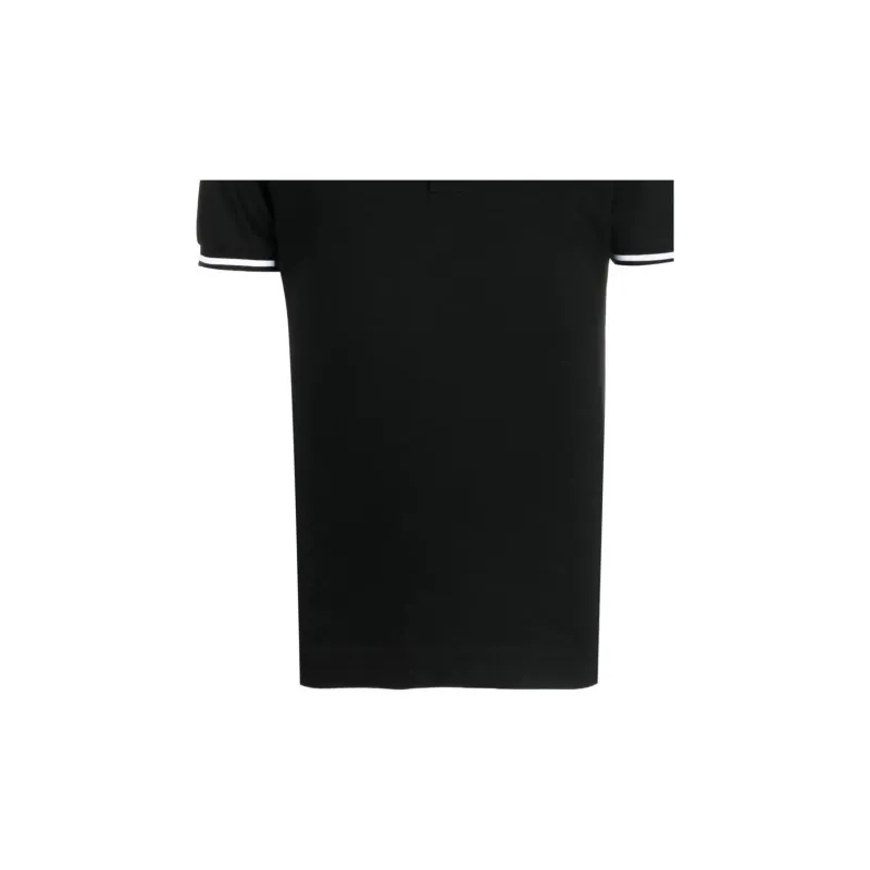 Zegna FW22 Polo Shirt Men's Black-4
