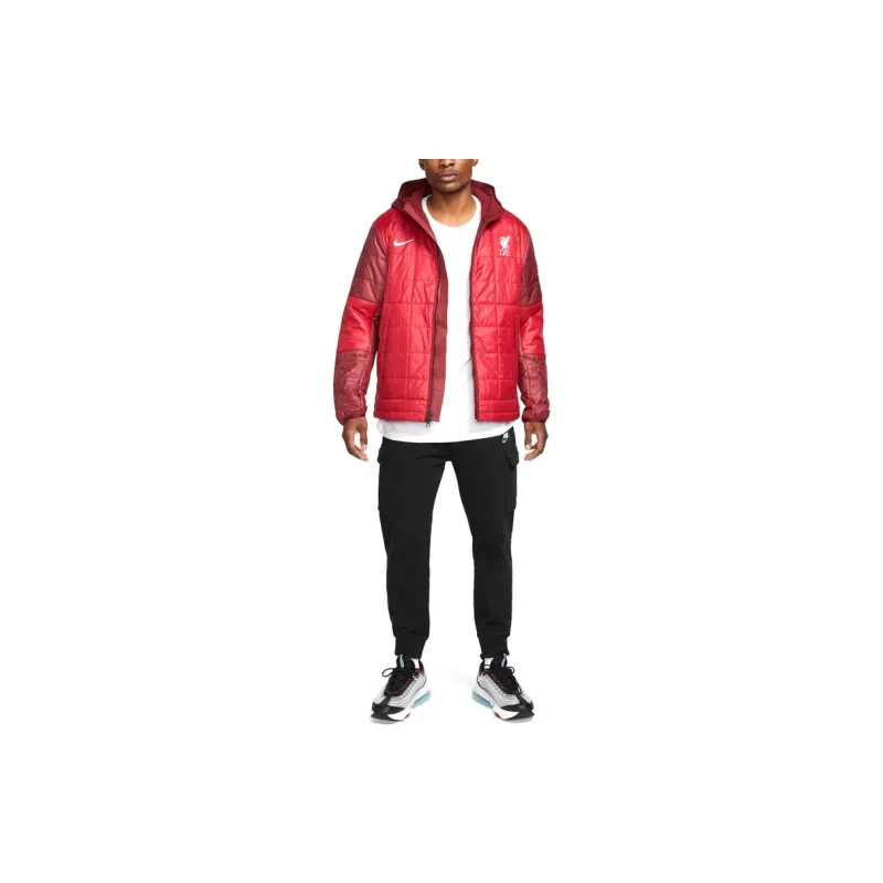 Nike Puffer Jackets Men Red-3