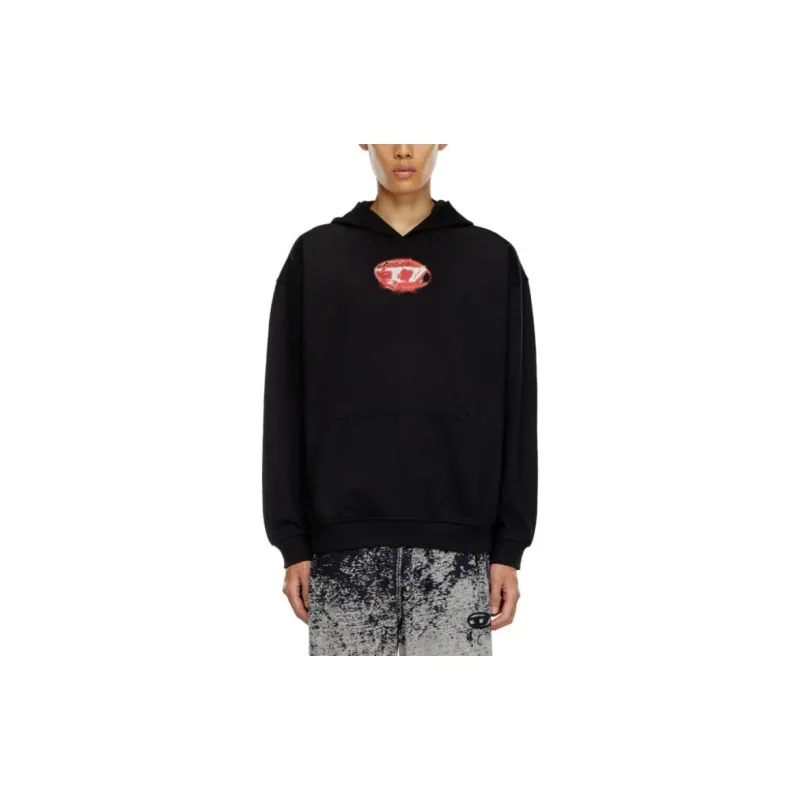 DIESEL S Boxt Hood K3 Water Effect Hoodie-2
