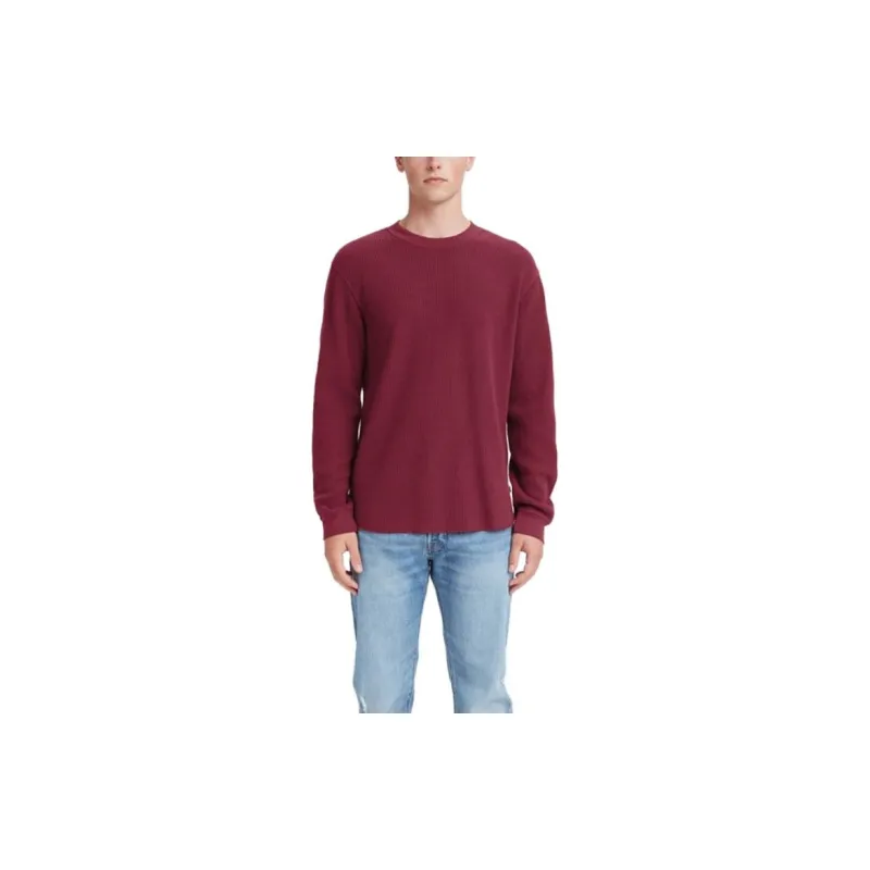 Levis Sweaters Men Red-1