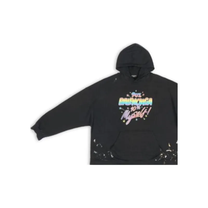 Balenciaga Wide Fit Hoodie-5