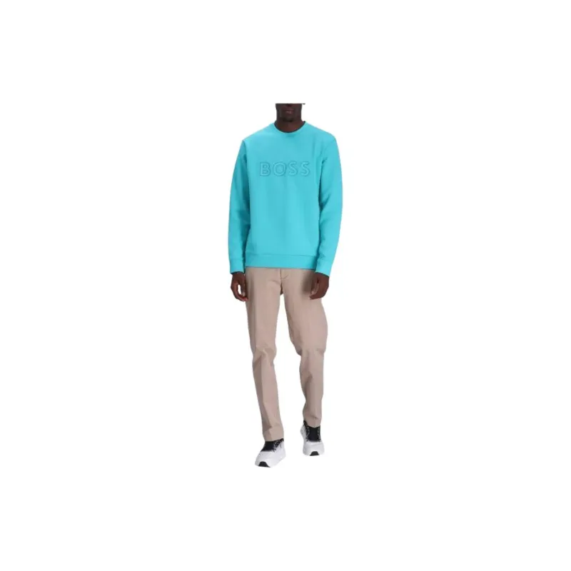 HUGO BOSS Salbo Logo print Sweatshirt-1