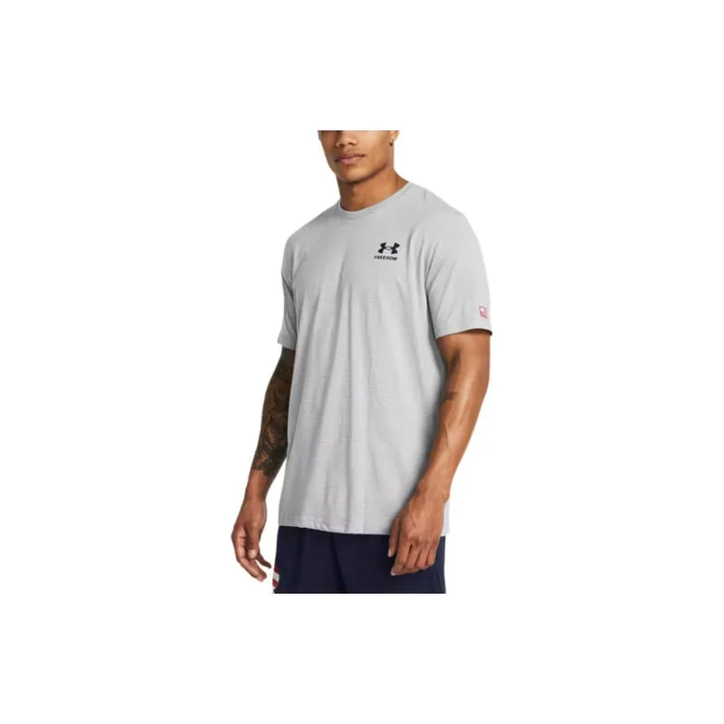 Under Armour Freedom Veterans Day T-Shirt Men's Modern Gray-2