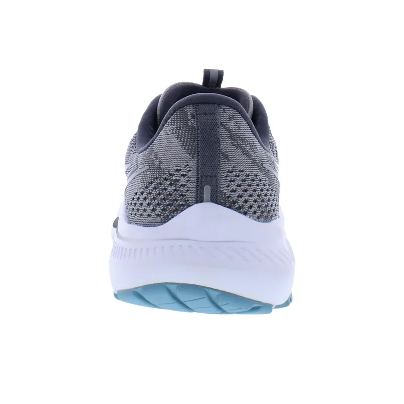 Saucony Omni 21 Wear Resistant Low Top Running Shoes Women's Gray-2