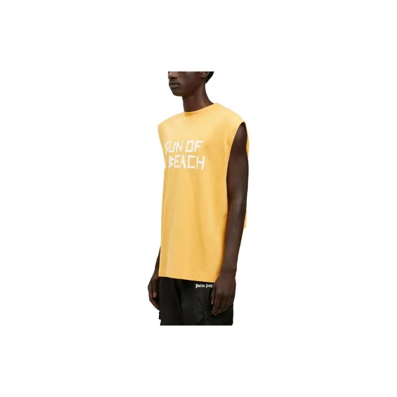 PALM ANGELS Sun Of A Beach Print Tank Top-2