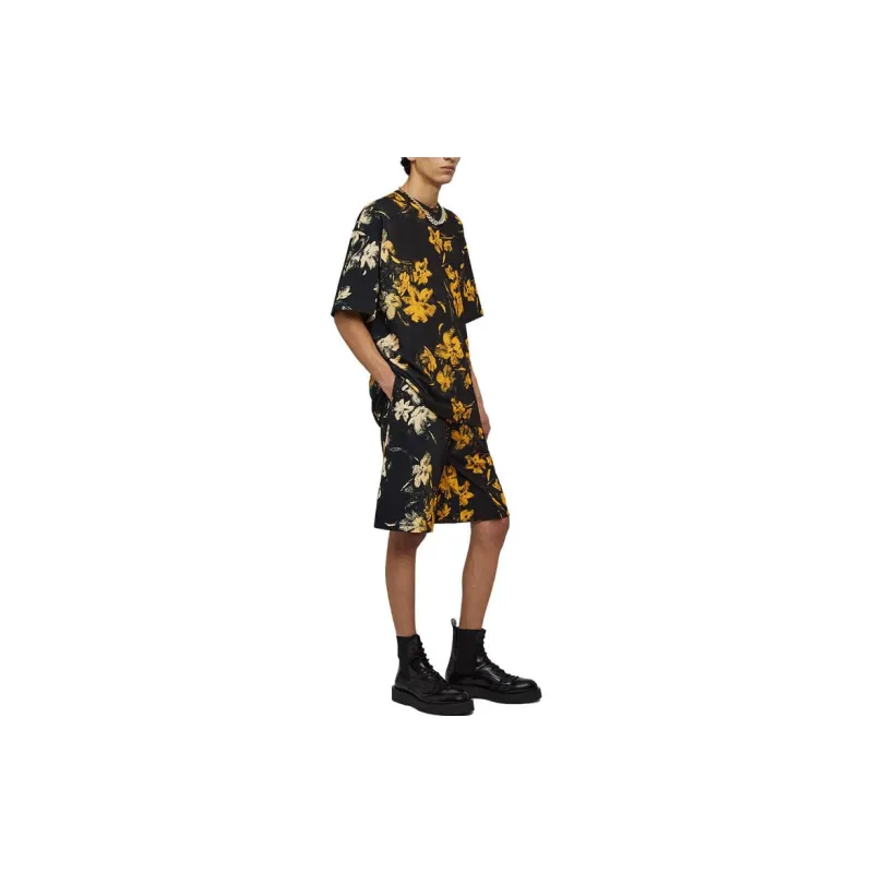 JIL SANDER Casual Shorts Men Black-3