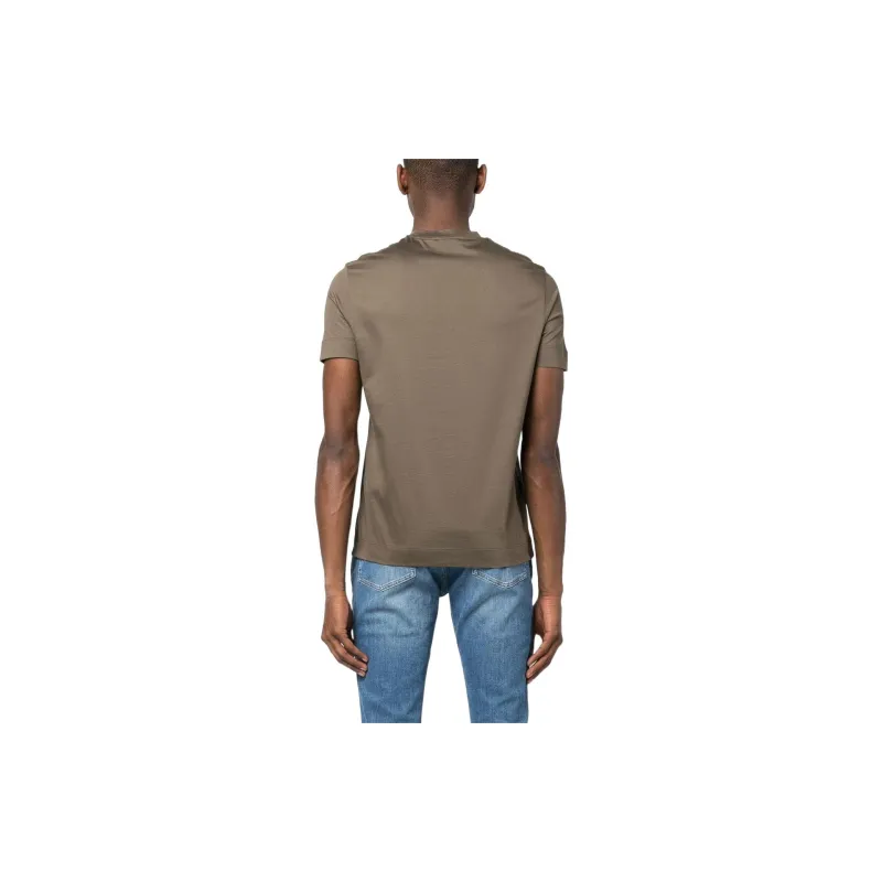 EMPORIO ARMANI SS23 T Shirt Men's Coffee-2