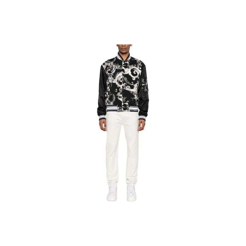 VERSACE JEANS COUTURE SS24 Jackets & Coats Men's Black-1