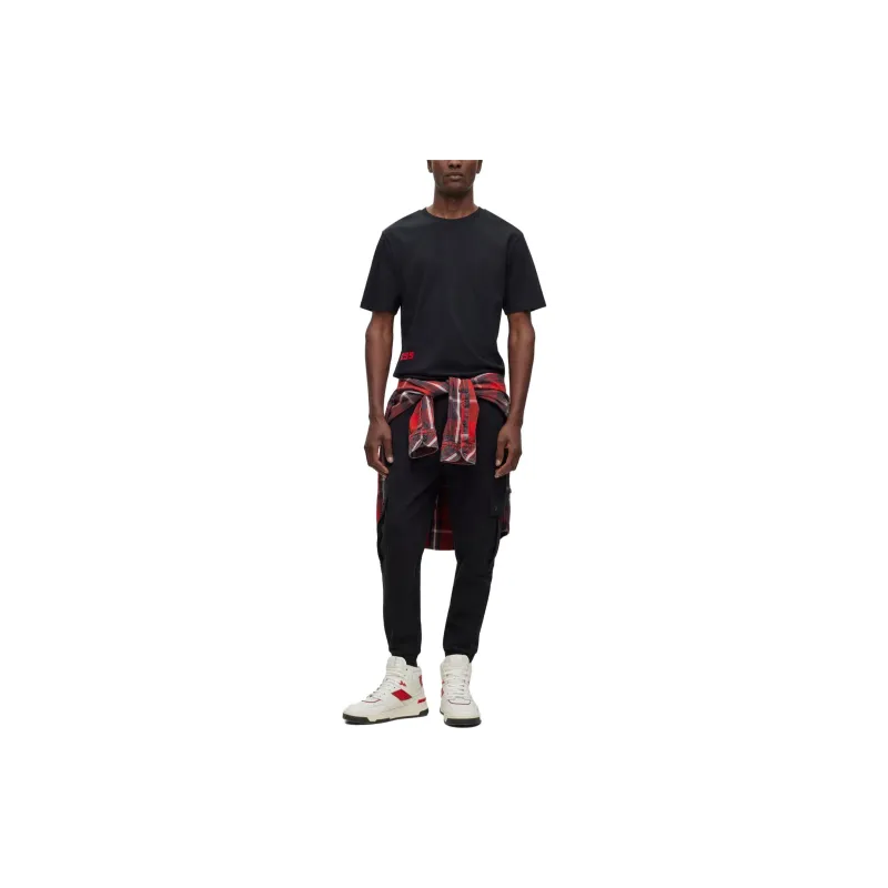 HUGO BOSS Knitted Sweatpants Men Black-4